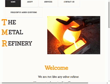 Tablet Screenshot of metalrefinery.net